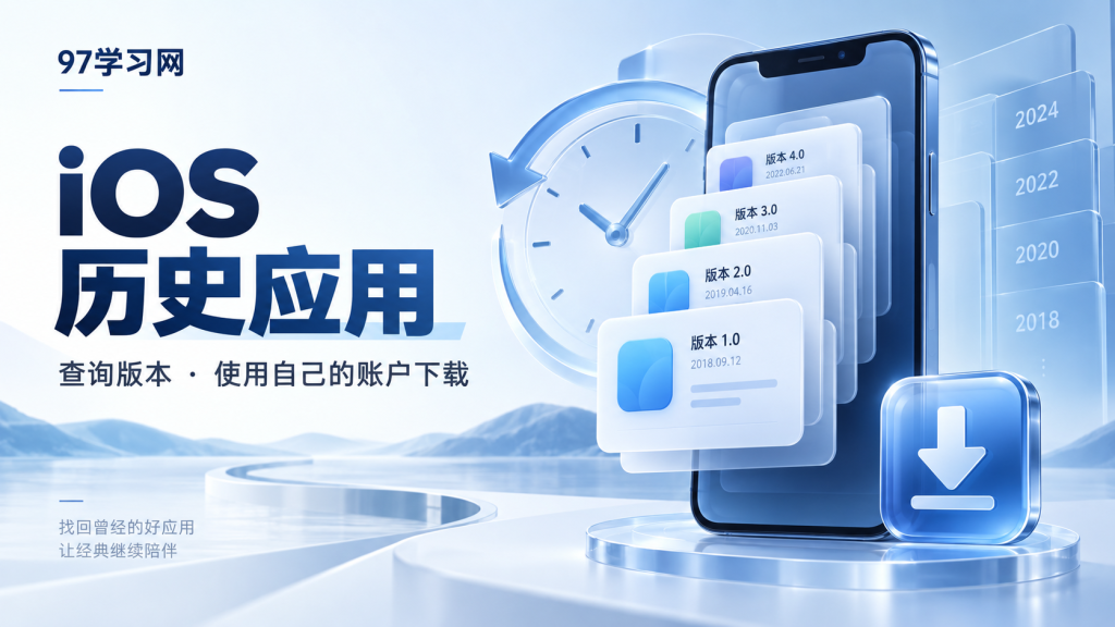 iOS历史应用查询与账户下载主题封面